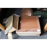THREE ANTIQUARIAN BOOKS TO INCLUDE A BIBLE