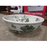 A FOLEY FLORAL CERAMIC WASH BOWL