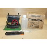 A BOXED VINTAGE SEL MODEL STEAM ENGINE