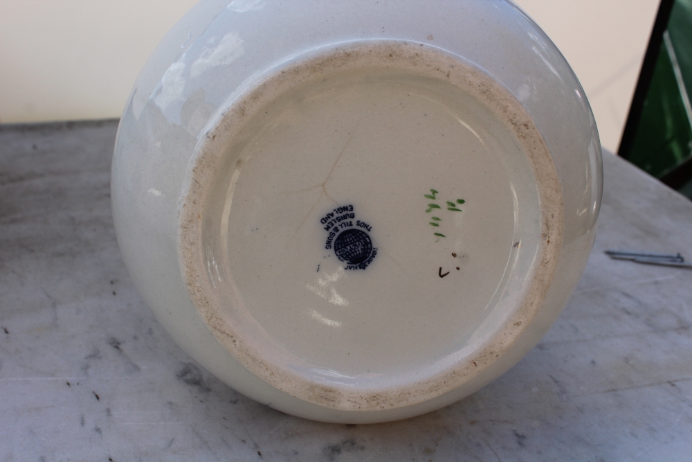 A BUXTON CERAMIC WATER JUG AND WASHBOWL - Image 2 of 2