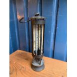 JOHN DAVIS AND SONS, DERBY - A MINERS WET & DRY THERMOMETER, CIRCA 1900