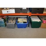 THREE BOXES OF ASSORTED LP RECORDS TO INCLUDE KOOL AND THE GANG