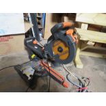 AN EVOLUTION R255 MITRE SAW