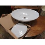 A MODERN DESIGNER STYLE SINK BASIN