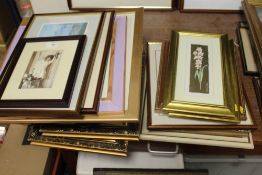 A QUANTITY OF FRAMED AND GLAZED PICTURES AND PRINTS TO INCLUDE OIL PAINTINGS, STILL LIFE ETC