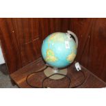 A SMALL ILLUMINATING GLOBE