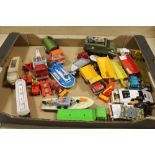 A BOX DIECAST TOY CARS TO INC DINKY AND CORGI EXAMPLES