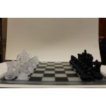 A MODERN CHESS SET