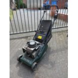 A HAYTER HARRIER 41 PETROL LAWN MOWER