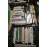 SCOTTISH INTEREST - two trays of books, mainly memoirs and fiction with a Scottish background