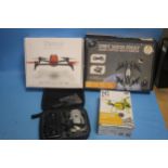 A PARROT BEEBOP DRONE 2, together with a Haksakee Drone, etc
