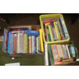 MODERN CHILDREN'S BOOKS to include Winnie The Pooh, Ladybird Tales, science books etc. (3 boxes)