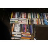 MODERN PAPERBACK NOVELS - three trays of novels including prize winners, best sellers (109)