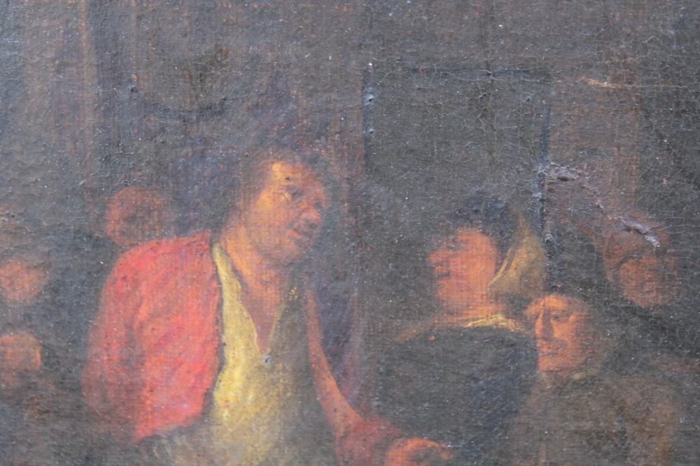 ATTRIBUTED TO EGBERT VAN HEEMSKERCK THE ELDER (HAARLEM 1634-1704). A tavern interior with - Image 5 of 6