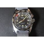 A SICURA WATERPROOF 400M VACUUM TESTED DIVERS WATCH, Dia 4 cmCondition Report:working capacity