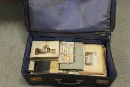 FROM THE STUDIO OF MAURICE FEILD (1905-1988). A suitcase containing various artworks and mainly