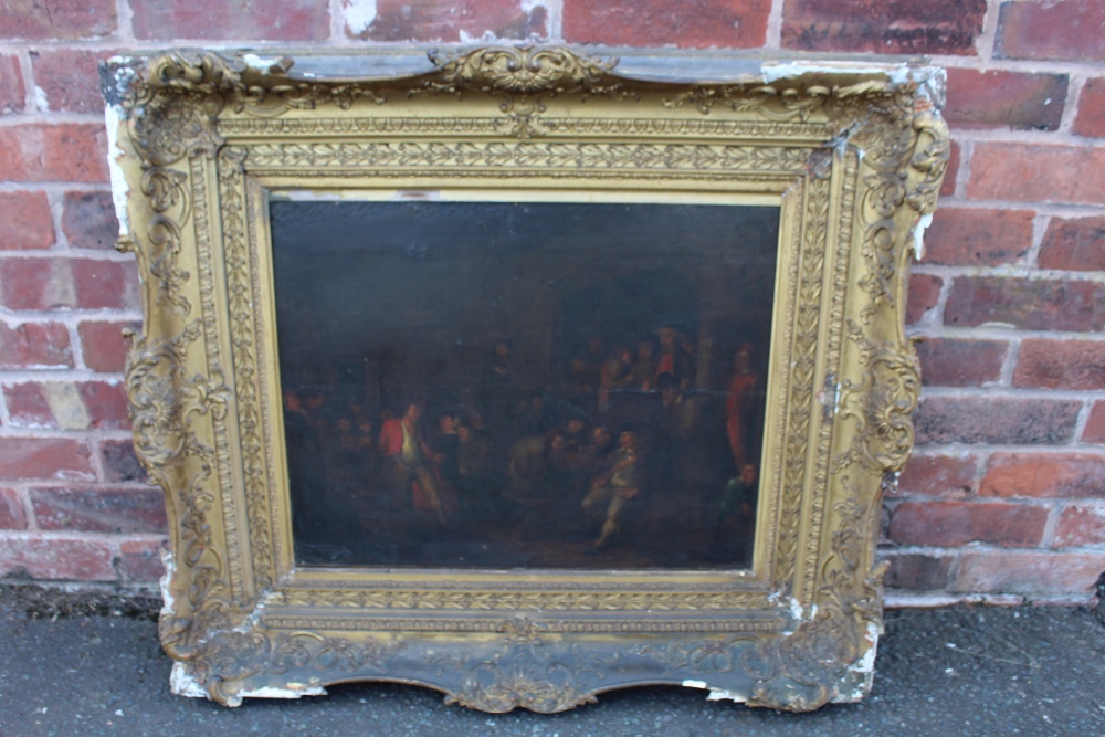 ATTRIBUTED TO EGBERT VAN HEEMSKERCK THE ELDER (HAARLEM 1634-1704). A tavern interior with - Image 3 of 6