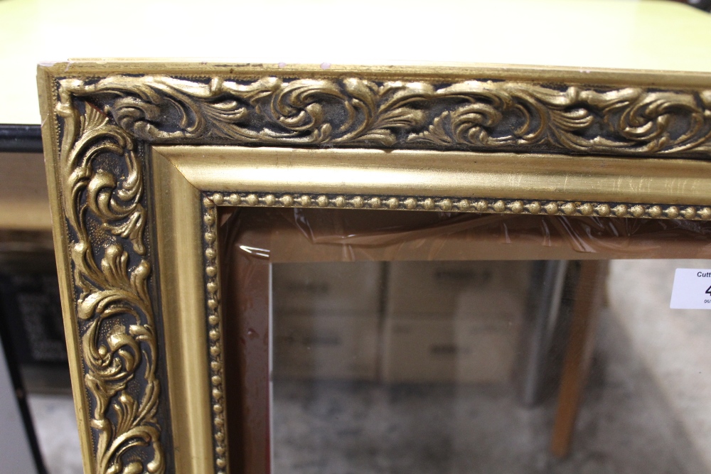 A GILT FRAME WITH GLASS - Image 2 of 2