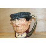 A ROYAL DOULTON MUSICAL CHARACTER JUG - TONY WELLER