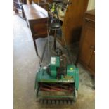 A QUALCAST SUFFOLK PUNCH 435 PETROL LAWN MOWER