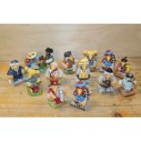 A COLLECTION OF THIRTEEN ROBERT HARROP THE WOMBLES COLLECTION FIGURES TO INCLUDE WC14 STEPNEY WITH