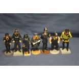 SIX ROBERT HARROP DOGGIE PEOPLE OF POLICE WITH AN ODD CONSTABLE