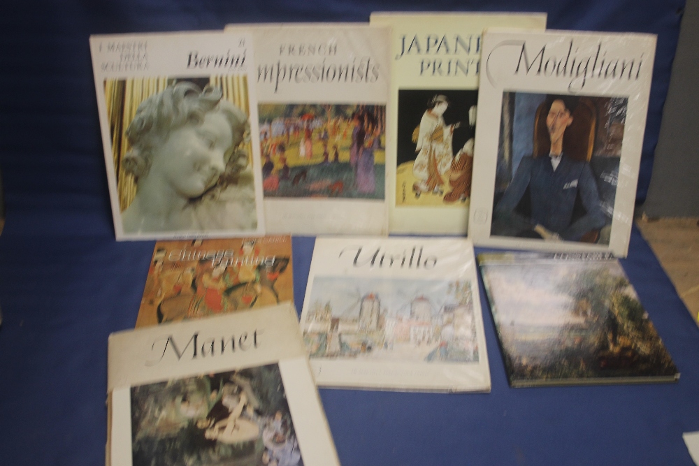 A QUANTITY OF ART BOOKS ON ORIENTAL SUBJECTS, BERNINI, MODIGLIANI ETC AND A QUANTITY OF PRINTS ETC. - Image 2 of 10