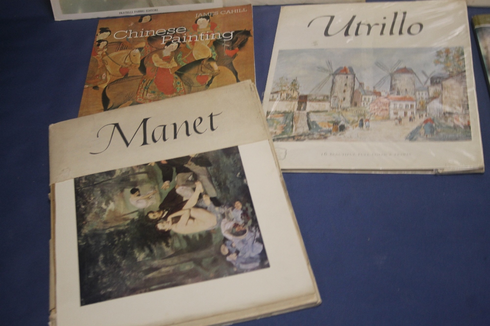 A QUANTITY OF ART BOOKS ON ORIENTAL SUBJECTS, BERNINI, MODIGLIANI ETC AND A QUANTITY OF PRINTS ETC. - Image 9 of 10