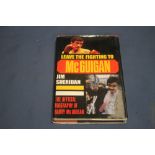 SIGNED BOXING BOOKS |LEAVE THE FIGHTING TO MCGUIGAN SIGNED |TO DAVID, FEATHERWEIGHT CHAMP BARRY