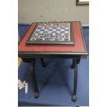 A CHESS SET ON TABLE |THE CIVIL WAR|
