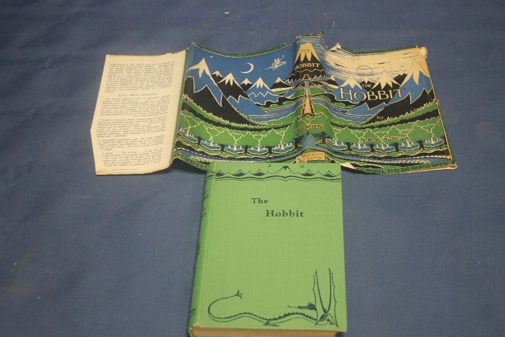 TOLKEIN |THE HOBBIT| 1946 WARTIME EDITION (4TH IMPRESSION) IN ORIGINAL DUST JACKETConditionReport: