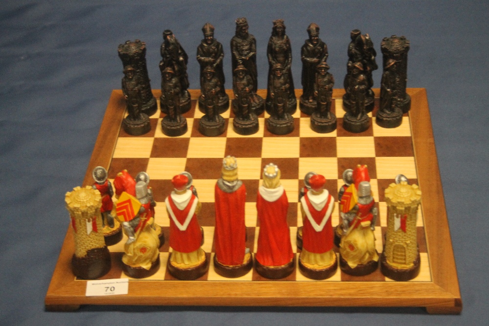A UNBOXED CHESS SET - Image 2 of 2
