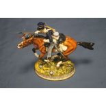 A ROYAL DOULTON CLASSICS FIGURE THE CHARGE OF THE LIGHT BRIGADE LIMITED EDITION 143/500