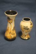 TWO MOORCROFT BUD VASES