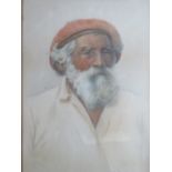 G. DE LUCA (b.1900). Italian school, head and shoulder portrait study of a bearded man, signed lower