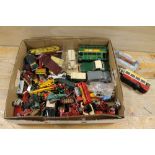 A TRAY OF ASSORTED DINKY TOYS ETC