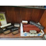 VARIOUS G GAUGE ROLLING STOCK TO INC TANKERS, SHINGLE WAGONS ETC