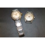 TWO VINTAGE WATCHES