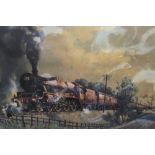 A LARGE QUANTITY OF RAILWAY INTEREST AND AVIATION INTEREST PRINTS TO INCLUDE EXAMPLES BY DAVID