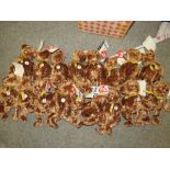 A QUANTITY OF TY BEANY BEARS