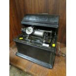 A VINTAGE EDISON STANDARD PHONOGRAPH