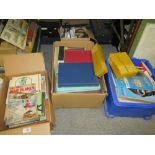 A QUANTITY OF R.A.F AND AEROPLANE RELATED BOOKS ETC.