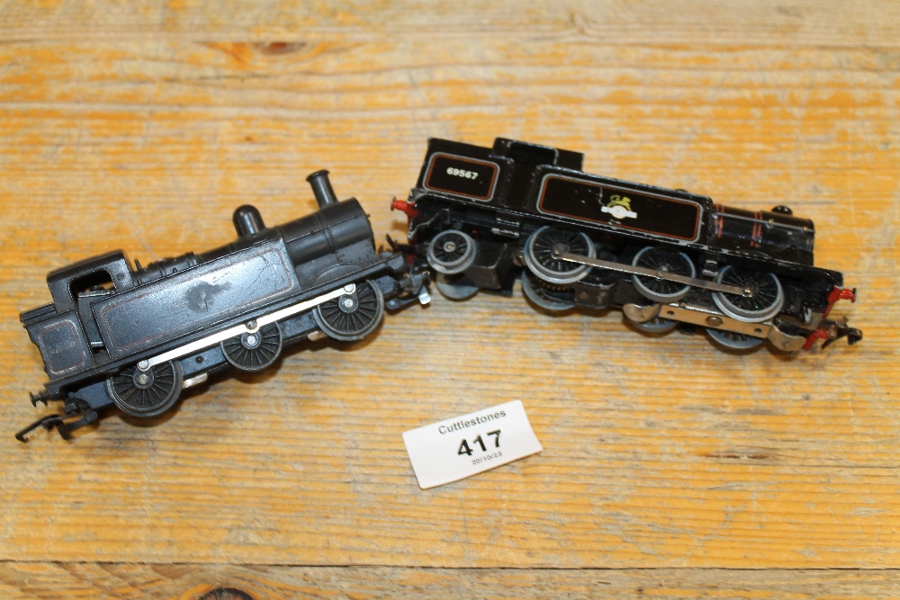 TWO MODEL LOCOMOTIVES TO INC A BRITISH RAILWAYS 69567 MODEL - Image 3 of 3