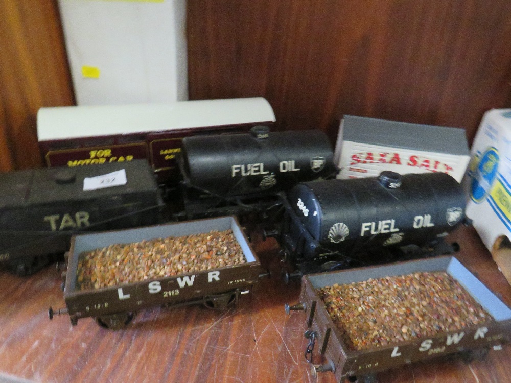 VARIOUS G GAUGE ROLLING STOCK TO INC TANKERS, SHINGLE WAGONS ETC - Image 4 of 5