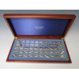 THE GREAT AIRPLANES INGOT COLLECTION FIRST EDITION PROOF SET CONSISTING OF 50 PIECES WITH STERLING
