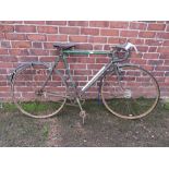 A VINTAGE PT STALLARD SINGLE SPEED RACING BIKE WITH 23" FRAME A/F