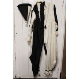 A VINTAGE PIERROT CLOWN COSTUME A/F