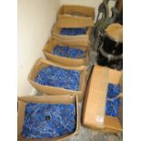 SIX LARGE BOXES OF BLUE BIRO FLEXIGRIP ELITE 14 PENS