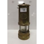 A VINTAGE FERNDALE COAL & MINING Co. BRASS MINERS LAMP