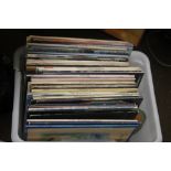 A TRAY OF LP RECORDS TO INCLUDE BEACH BOYS, KATE BUSH, THE NEW SEEKERS ETC (TRAYS NOT INCLUDED),br.